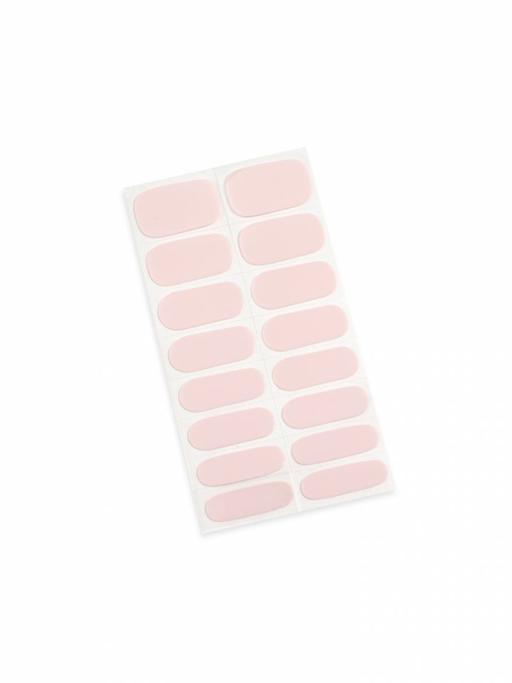 מדבקות לק ג’ל - ורוד טבעי