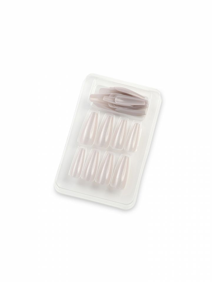 ציפורניים מלאכותיות - פלאש בלרינה ארוך