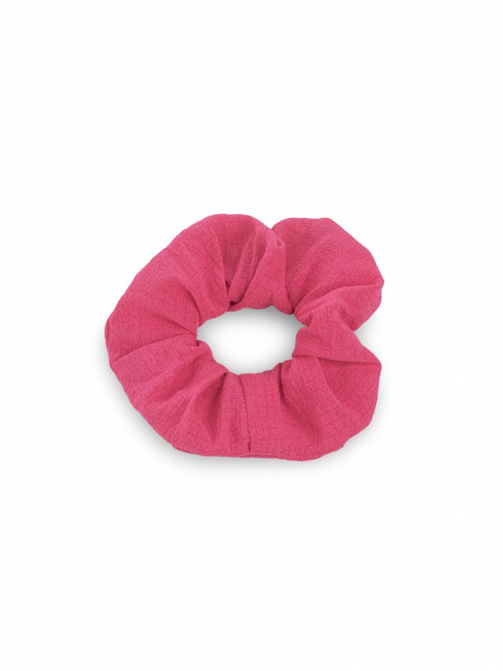 גומיית שיער פוקסיה Scrunchie
