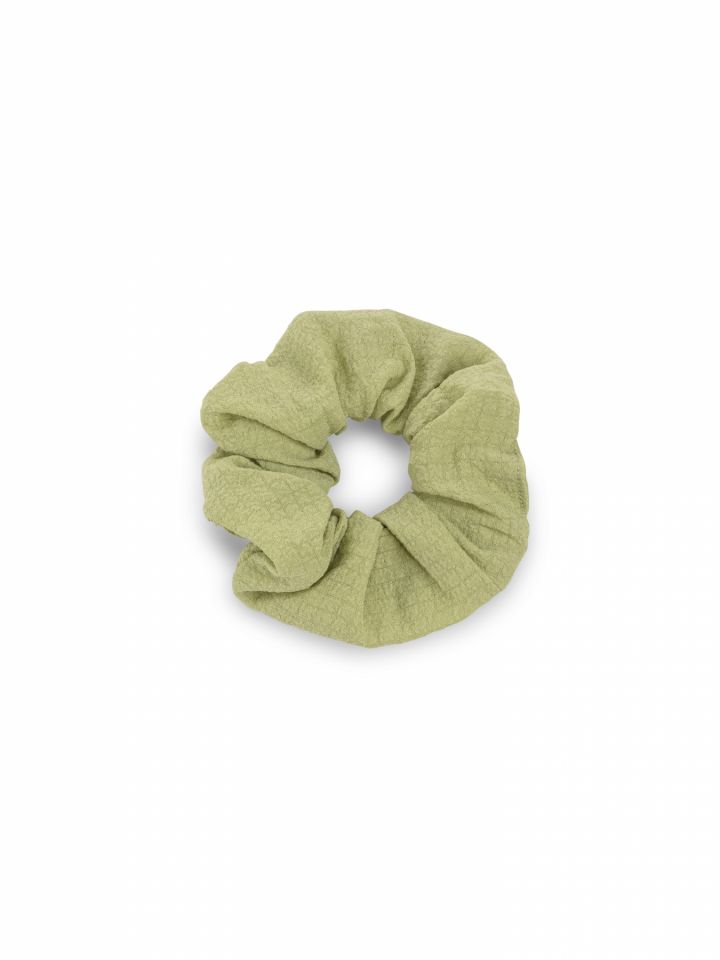 גומיית שיער ירוק Scrunchie