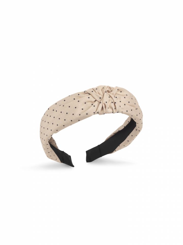 קשת שמנת עם נקודות רטרו