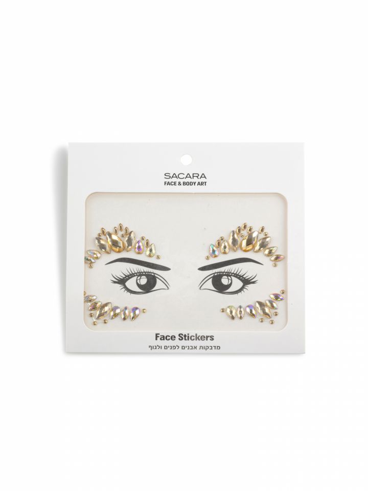 מדבקת פנים 35