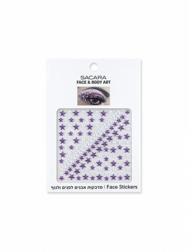 מדבקות אבנים לפנים 7