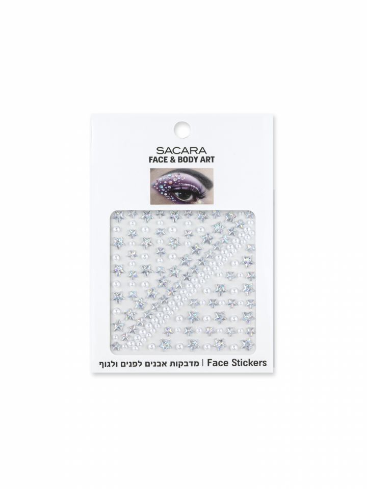 מדבקות אבנים לפנים 8