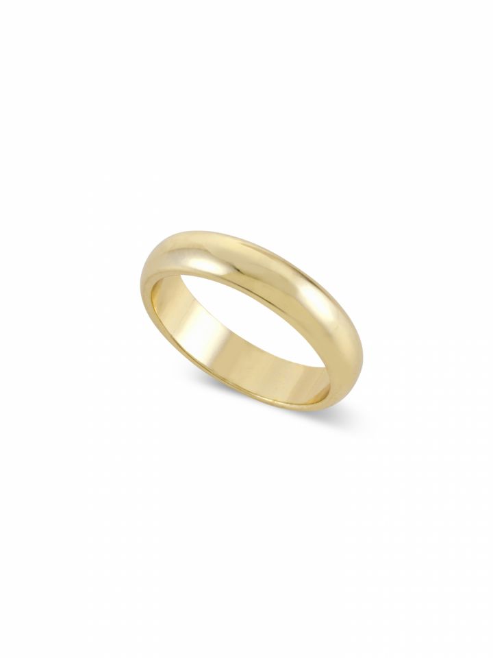 טבעת עדינה   054 זהב 7#