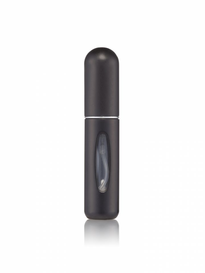 בקבוק למילוי בושם- שחור