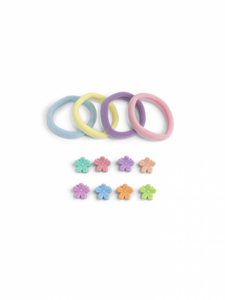 מארז ילדות - גומיות וקליפסים