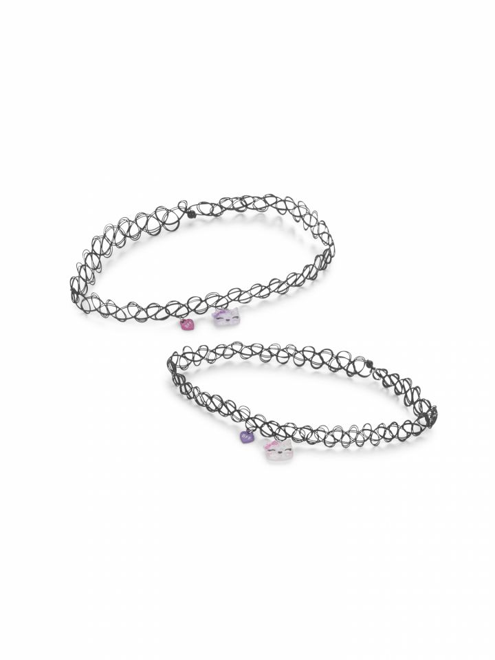 סט 2 שרשראות - צ’וקר נסיכות