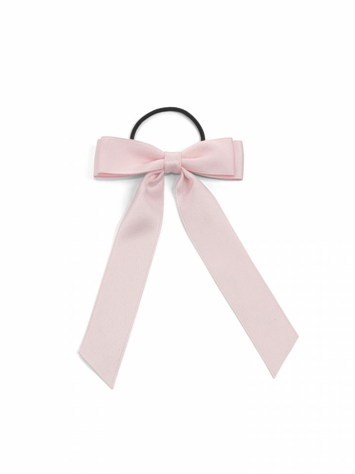 גומיית שיער פפיון – ורוד