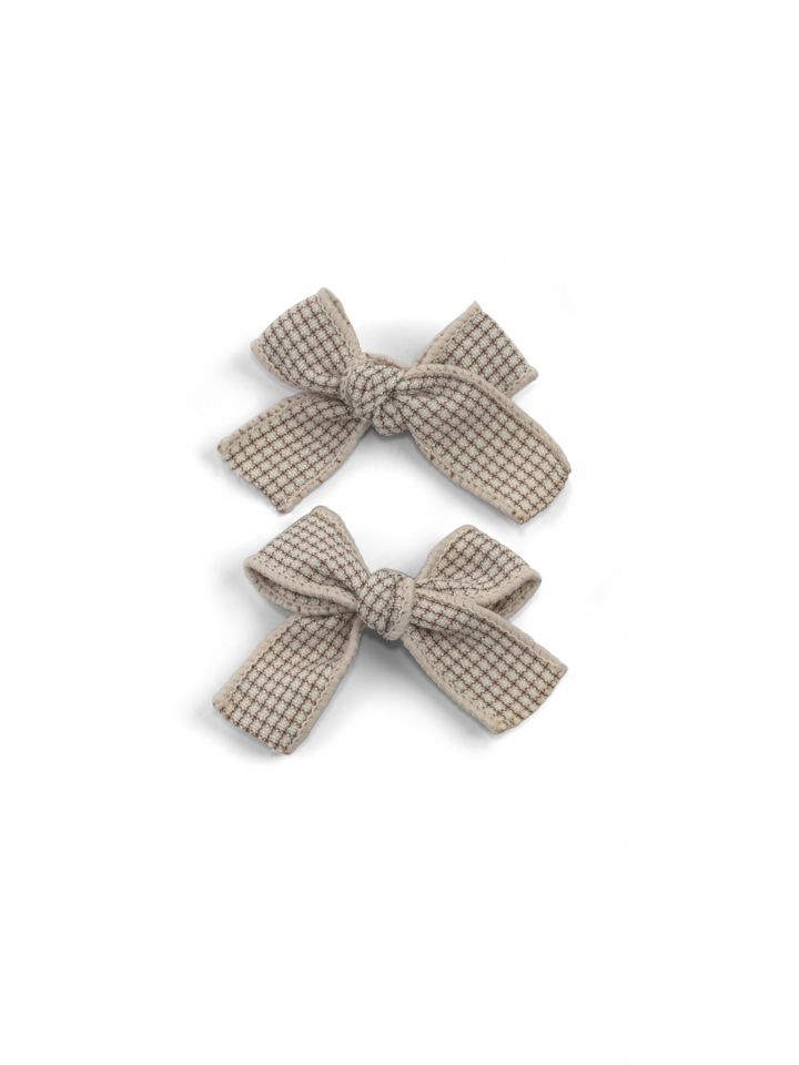 זוג סיכות שיער פפיון