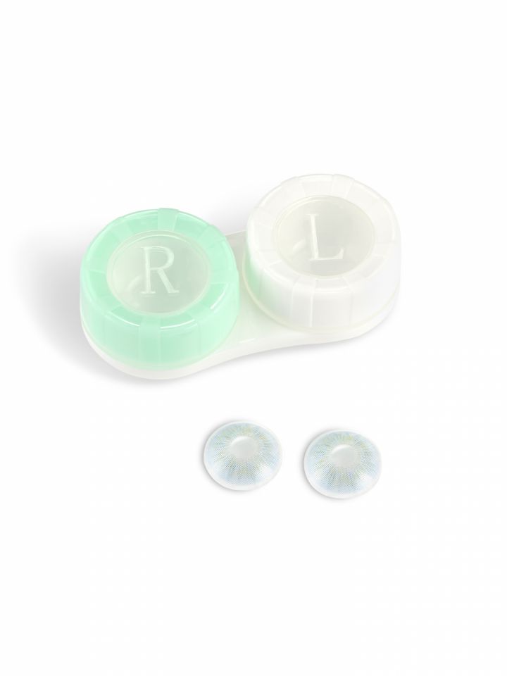 עדשות צבעוניות- כחול