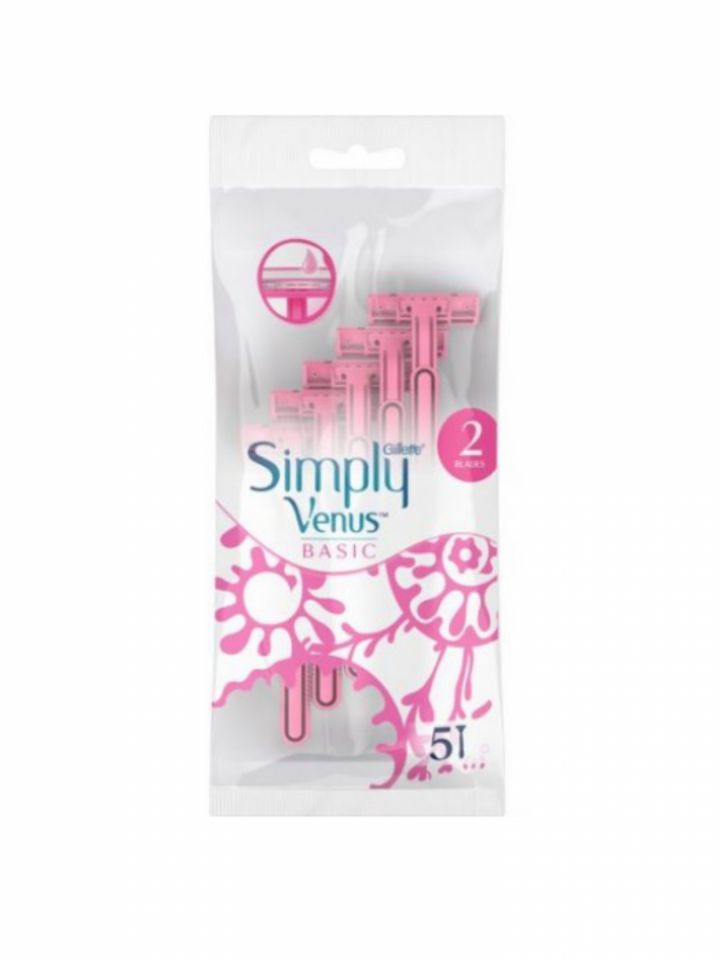 ג’ילט ונוס סימפלי 5ידיות ( 2להבים)