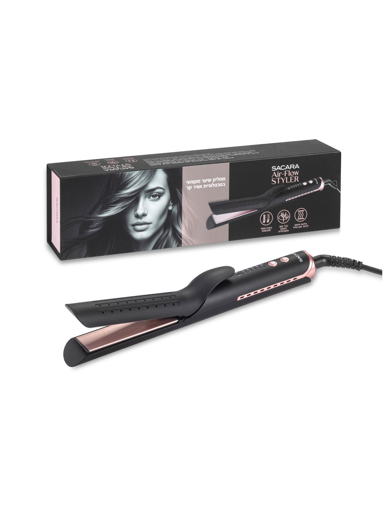 מחליק שיער AIR FLOW STYLER