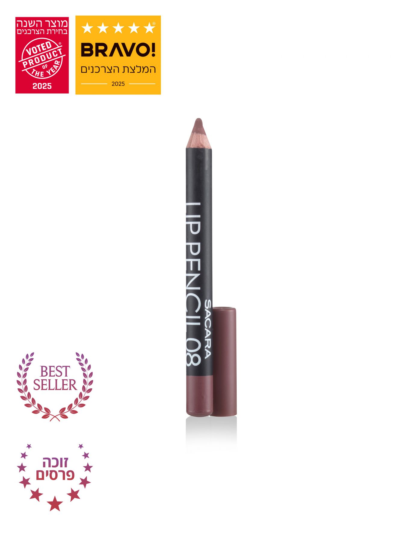 עיפרון שפתיים ועיניים 08