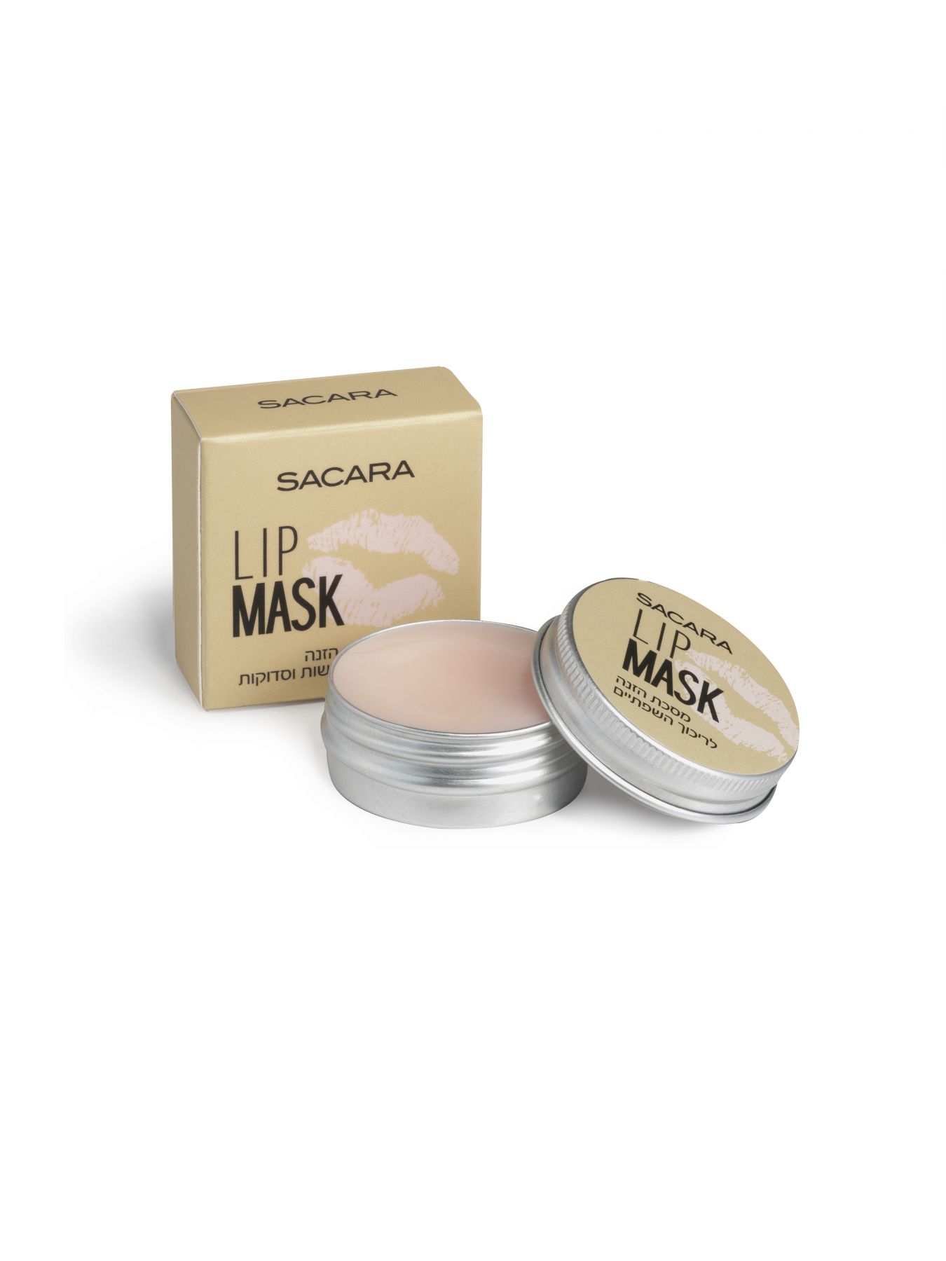 מסכת הזנה לשפתיים  nude