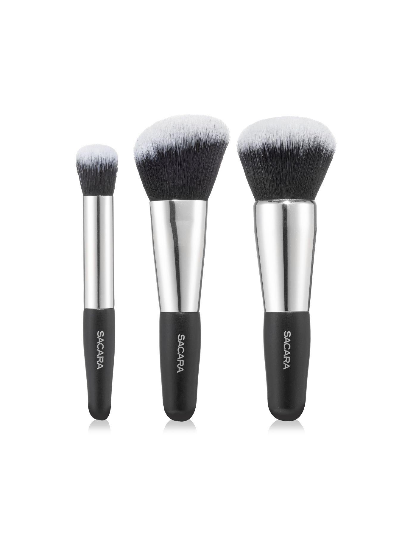 סט 3 מברשות איפור טאצ’ אפ