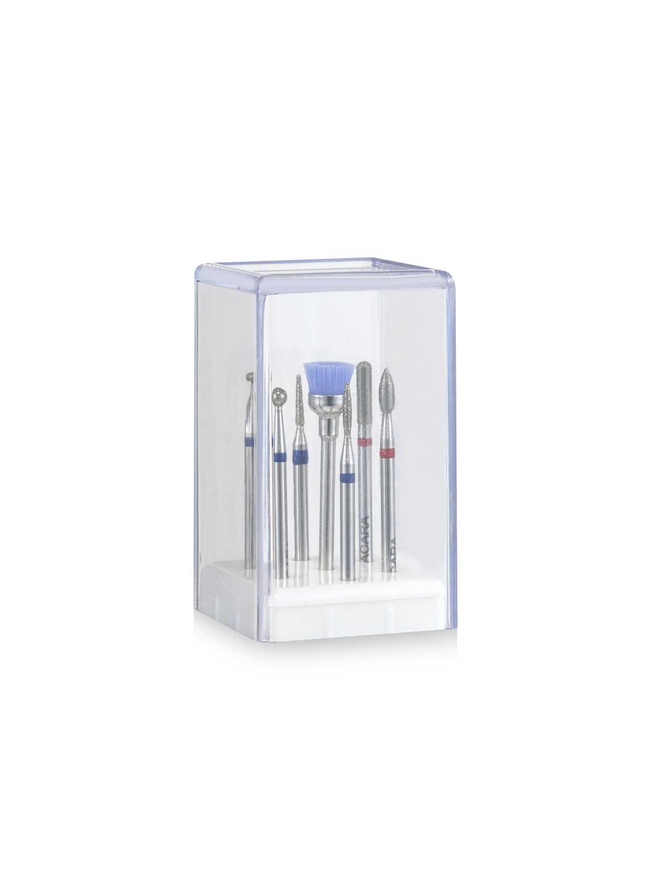 ראשי שיוף למכונה עם חריטת לוגו - 7 יחידות