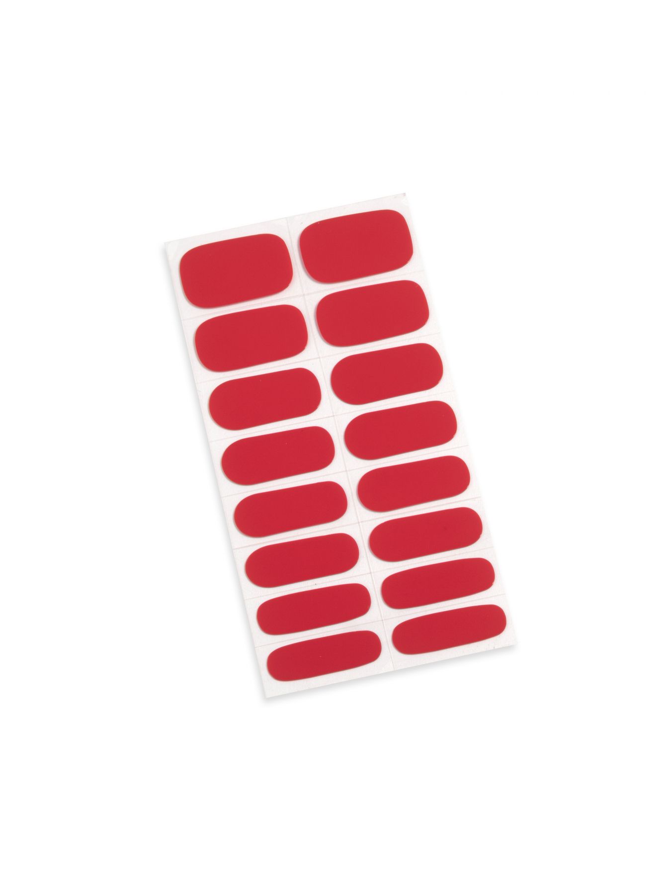 מדבקות לק ג’ל - אדום דובדבן