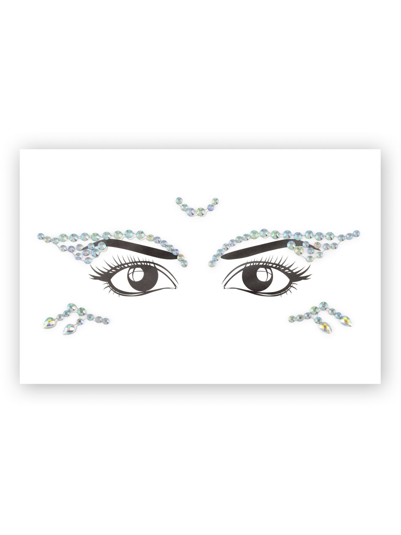 מדבקת פנים 16