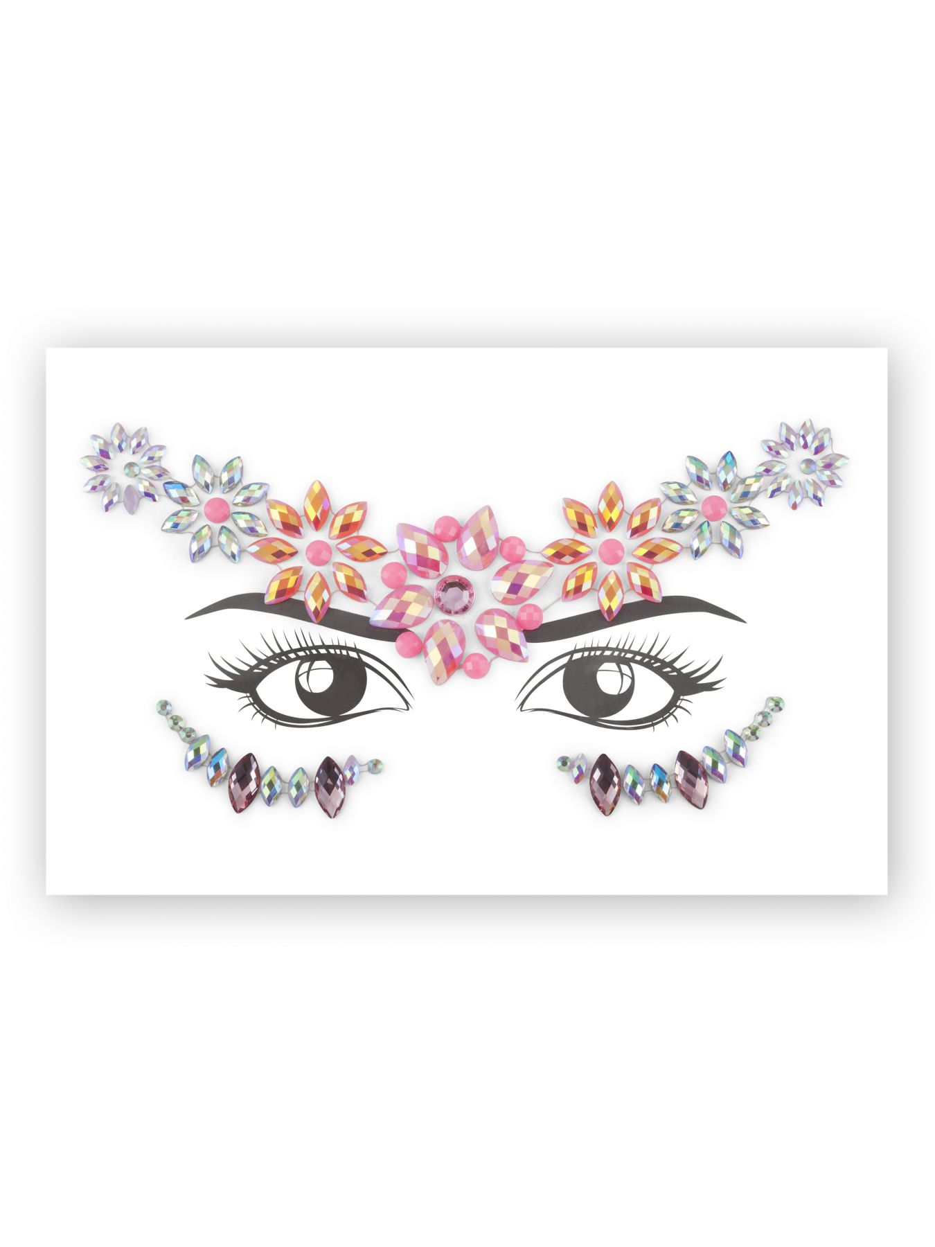 מדבקת פנים 19