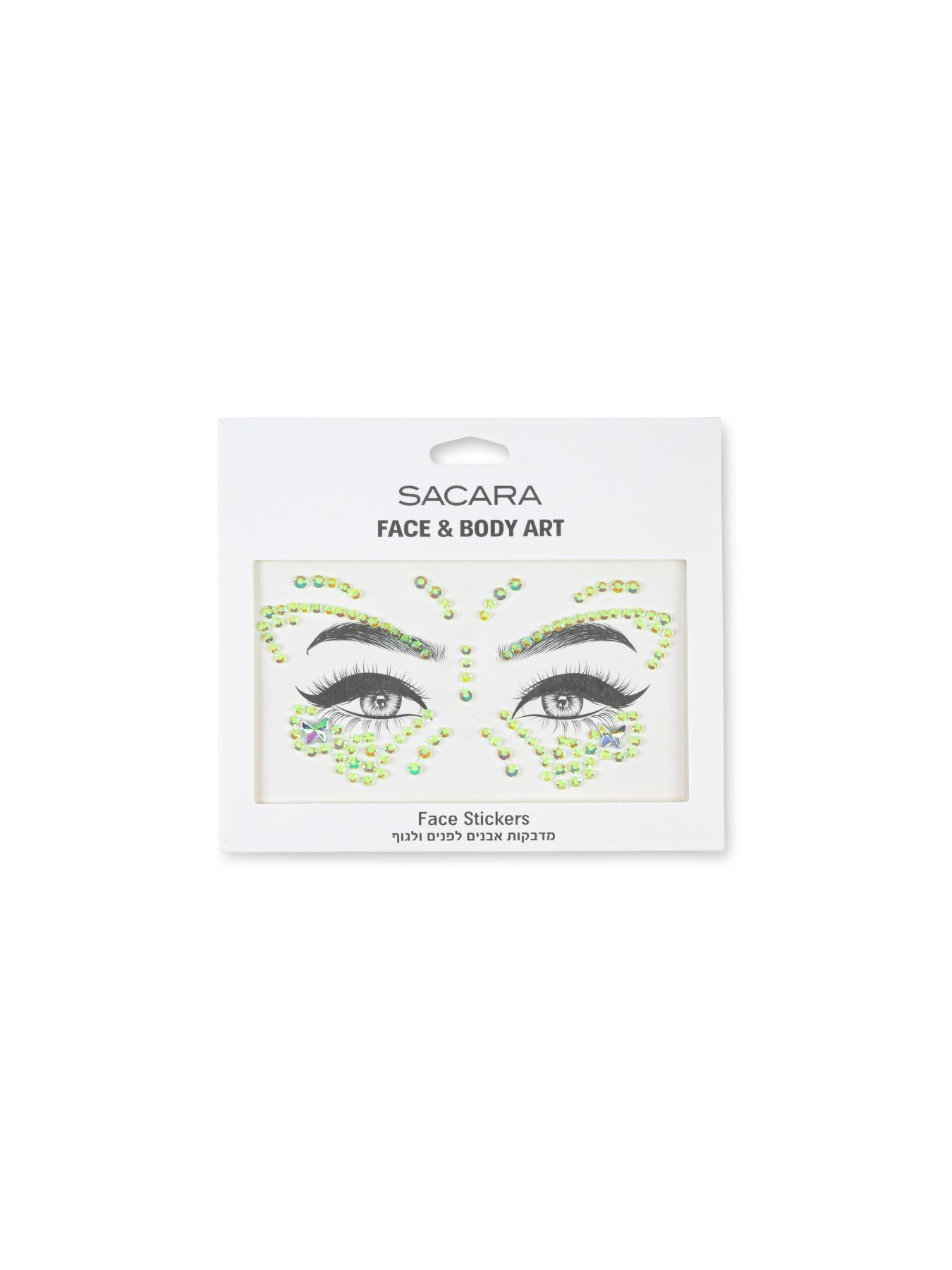 מדבקת פנים 48