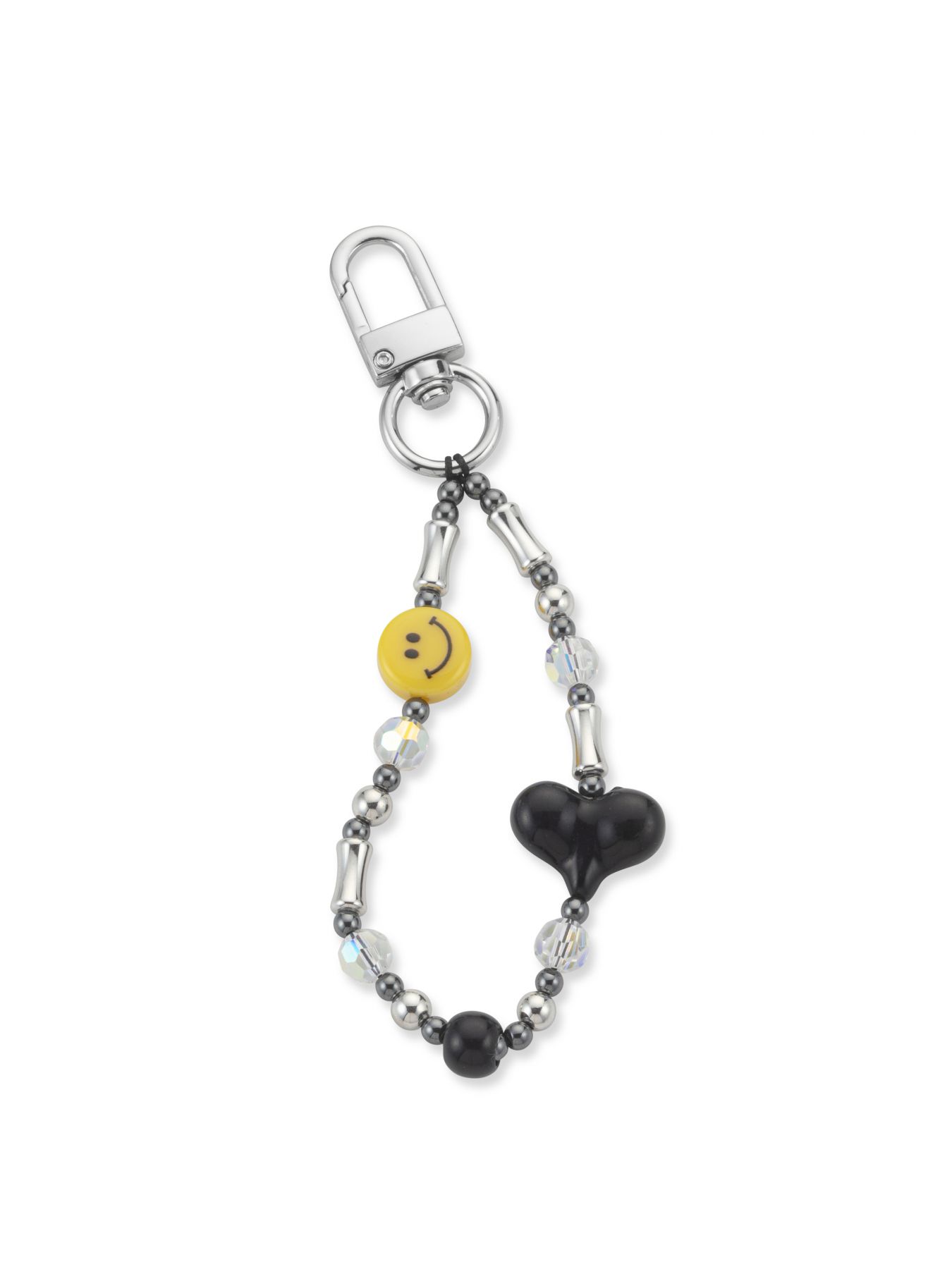 צ’ארם לב שחור וסמיילי