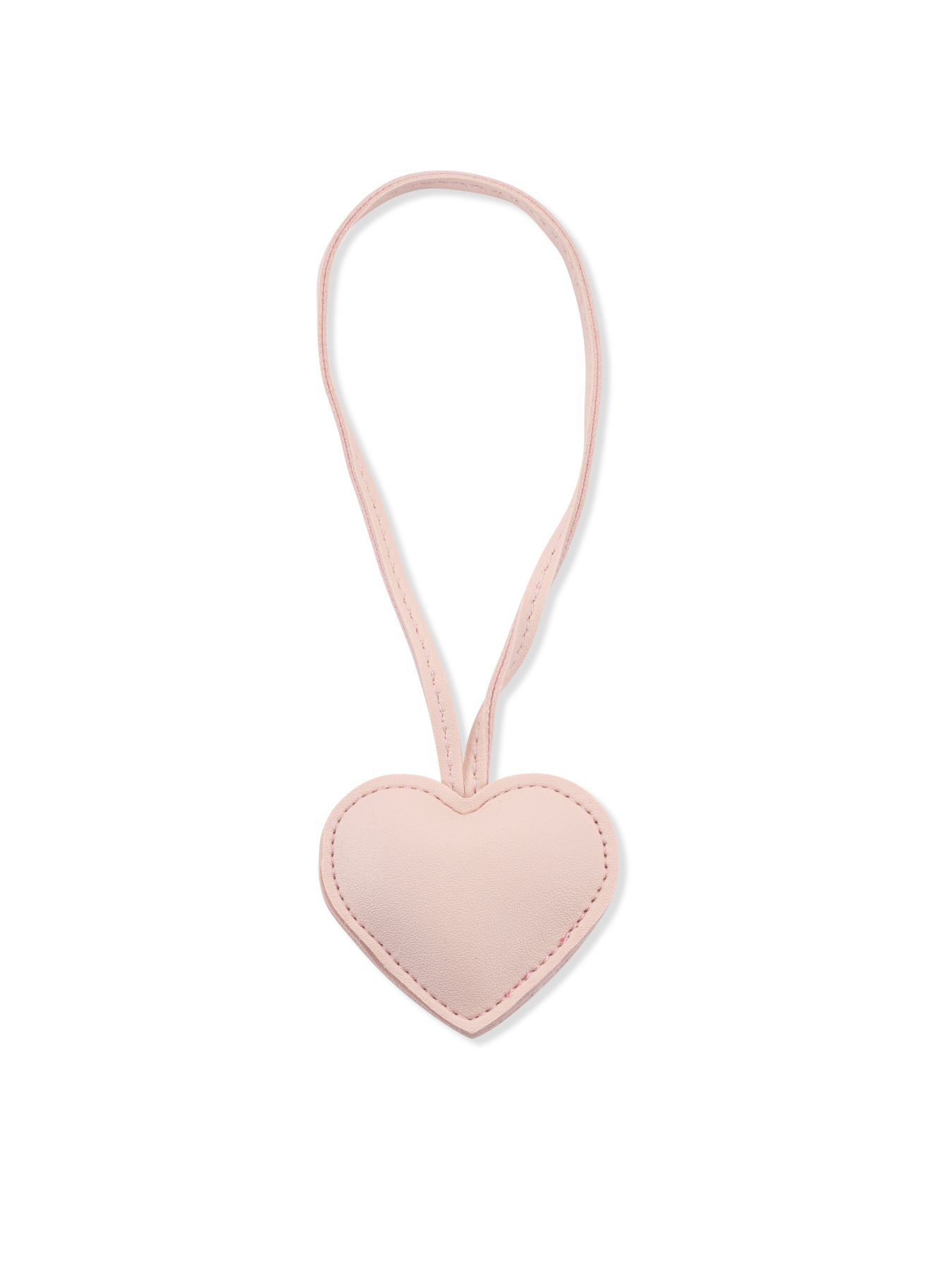 מחזיק לב ורוד– תליון תיק / מפתחות