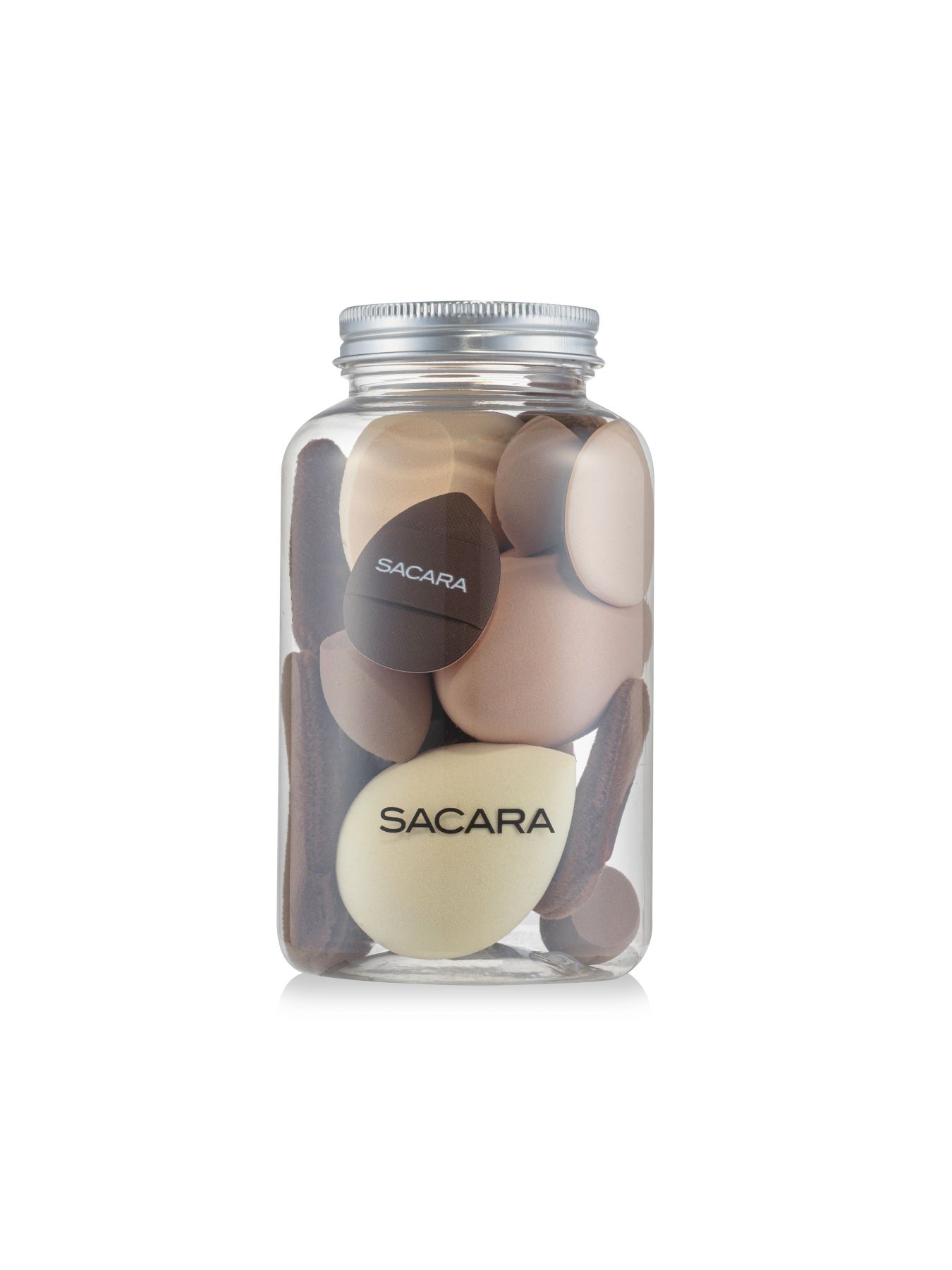 סט 14 ספוגיות איפור מקצועיות- חום