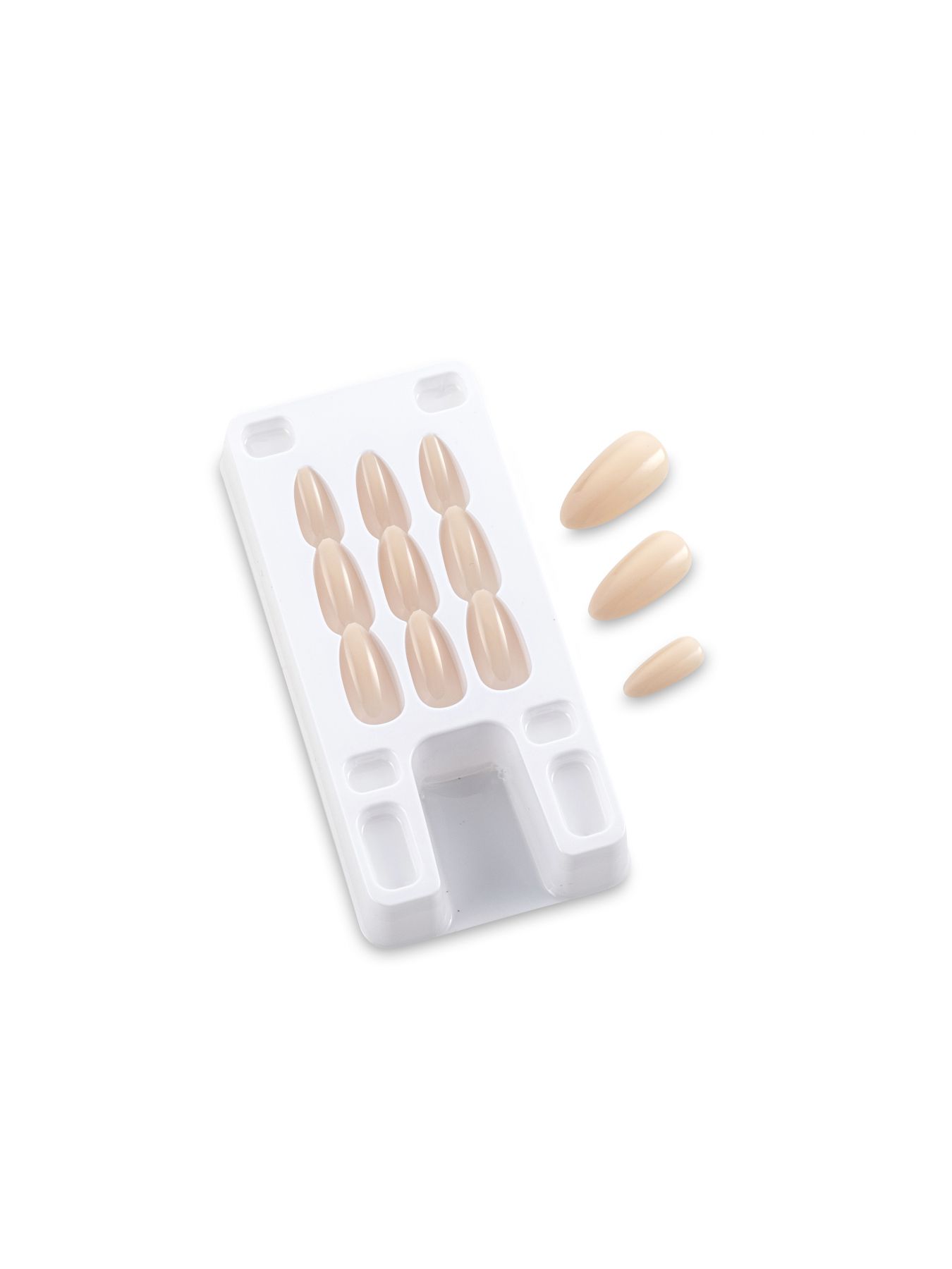 ציפורניים מלאכותיות - נטורל שקד