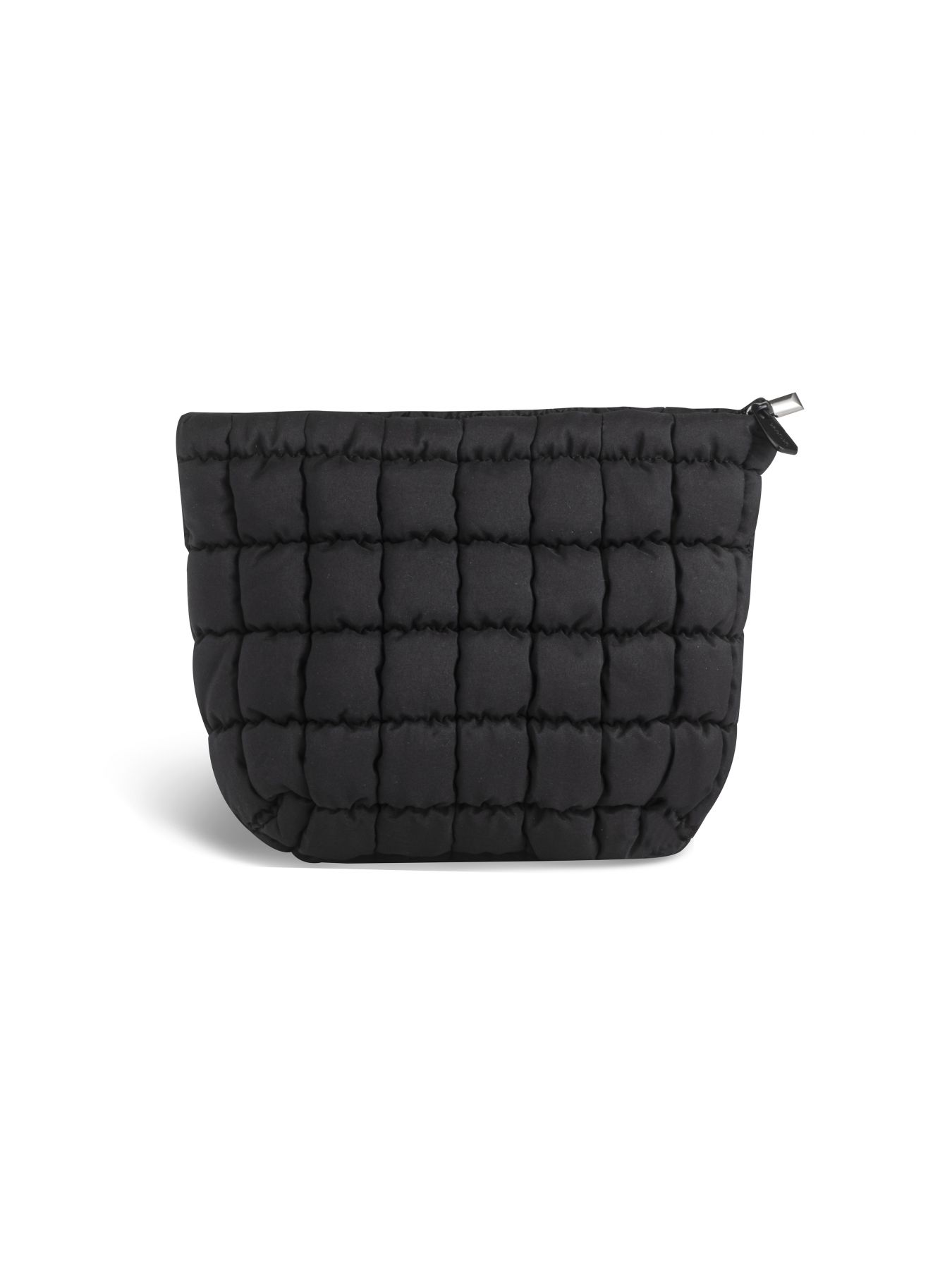 תיק איפור מרופד - BLACK