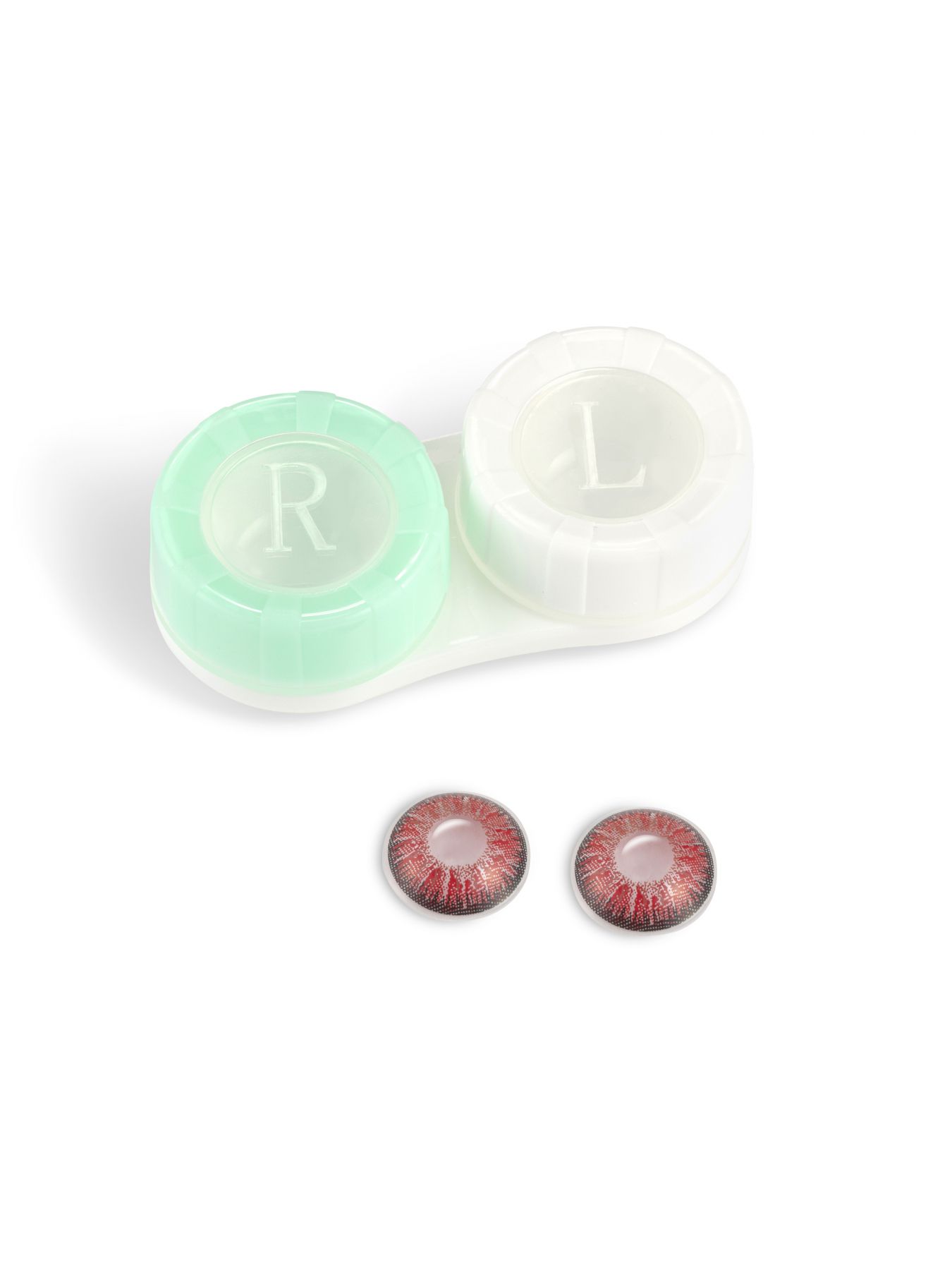 עדשות צבעוניות- אדום