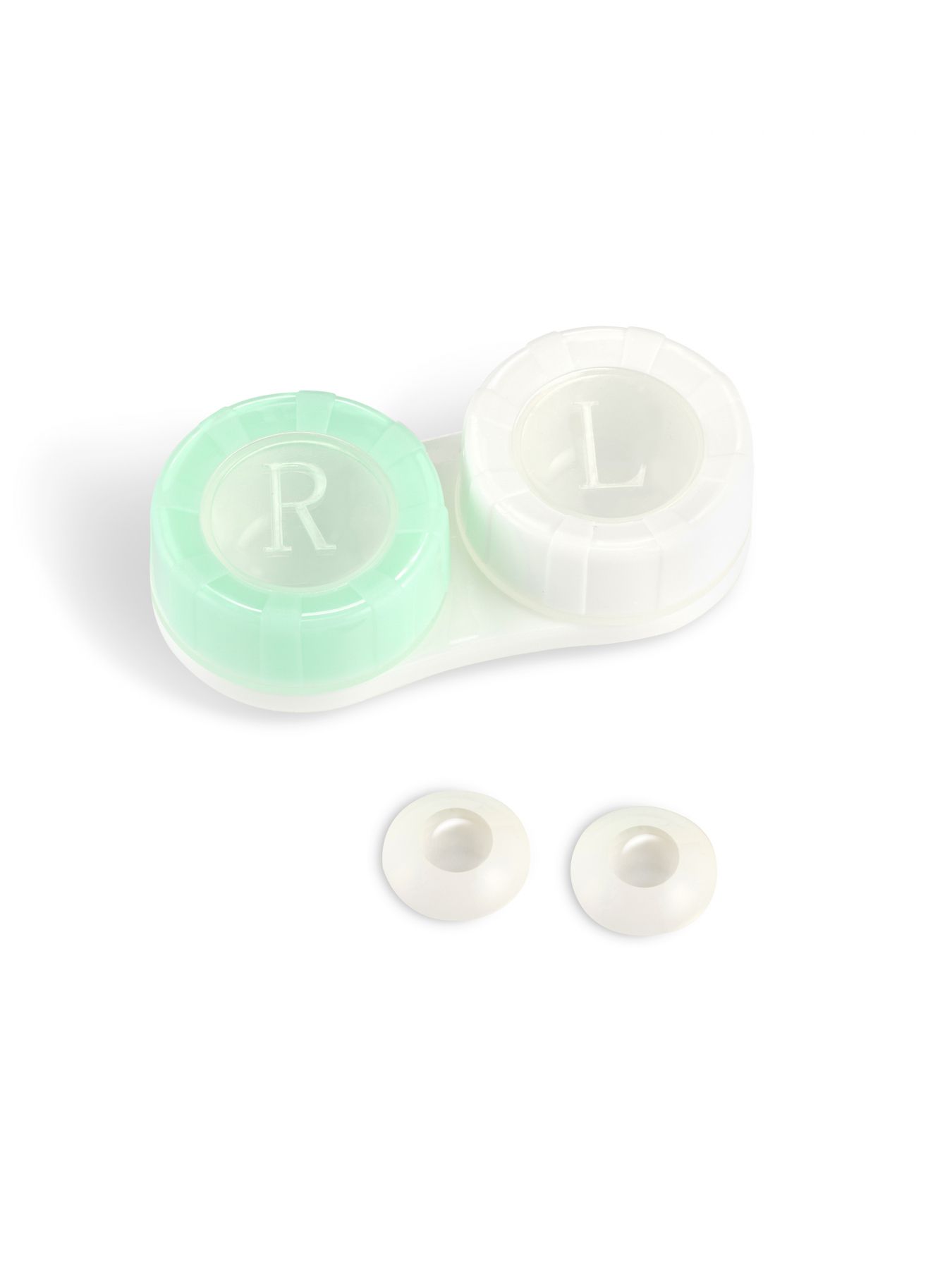 עדשות צבעוניות- לבן